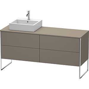 Duravit XSquare Duravit XSquare XS4924L9090 160x53.8x54.8cm, 4 pull-outs, left, flannel gray silk matt