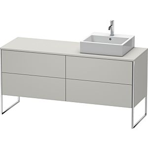 Duravit XSquare Duravit XSquare XS4924R0707 160x53.8x54.8cm, 4 pull-outs, right, concrete gray matt