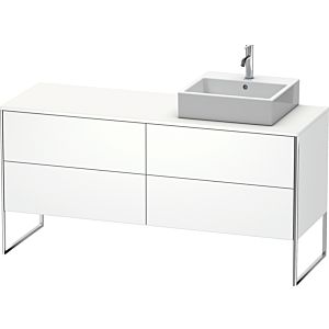 Duravit XSquare Duravit XS4924R1818 160x53.8x54.8cm, 4 tiroirs, droit, blanc mat