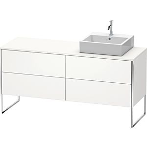 Duravit XSquare Duravit XS4924R3636 160x53.8x54.8cm, 4 tiroirs, droite, blanc satiné