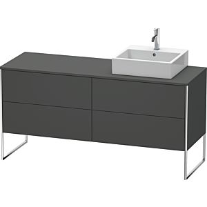 Duravit XSquare Duravit XSquare XS4924R4949 160x53.8x54.8cm, 4 pull-outs, right, Graphit matt
