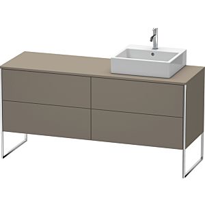 Duravit XSquare Duravit XSquare XS4924R9090 160x53.8x54.8cm, 4 pull-outs, right, flannel gray silk matt