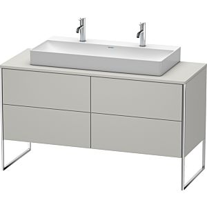 Duravit XSquare Duravit XSquare XS4925M0707 140x53.8x54.8cm, 4 drawers, matt concrete gray
