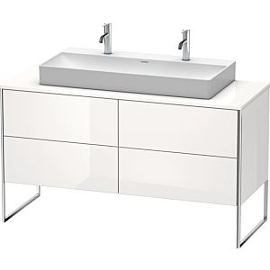 Duravit XSquare Duravit XS4925M2222 140x53.8x54.8cm, 4 tiroirs, blanc brillant