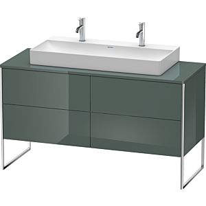 Duravit XSquare Duravit XS4925M3838 140x53.8x54.8cm, 4 tiroirs, Dolomiti Grey brillant