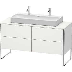 Duravit XSquare Waschtisch-Unterschrank XS4925M3939 140x53,8x54,8cm, 4 Schubkästen, Nordic weiß seidenmatt