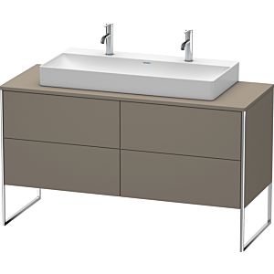 Duravit XSquare Duravit XSquare XS4925M9090 140x53.8x54.8cm, 4 drawers, flannel gray silk matt