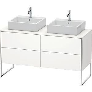 Duravit XSquare Duravit XS4926B3636 140x53.8x54.8cm, 4 coulissants, des deux côtés, blanc soie mat