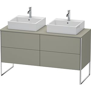 Duravit XSquare Duravit XSquare XS4926B9292 140x53.8x54.8cm, 4 pull-outs, both sides, stone gray silk matt