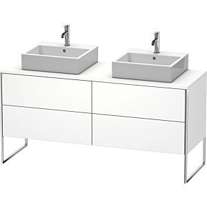 Duravit XSquare Waschtisch-Unterschrank XS4927B1818 160x53,8x54,8cm, 4 Auszüge, beidseitig, weiß matt