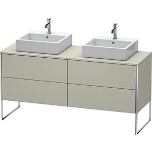 Duravit XSquare Duravit XS4927B6060 160x53.8x54.8cm, 4 coulissants, des deux côtés, Taupe soie mat