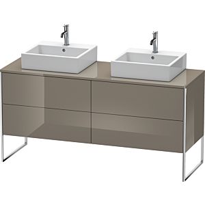 Duravit XSquare Duravit XSquare XS4927B8989 160x53.8x54.8cm, 4 pull-outs, both sides, flannel gray high gloss
