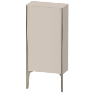 XViu Duravit high cabinet XV1306LB191 50x24x89cm, matt champagne, door on the left, matt taupe