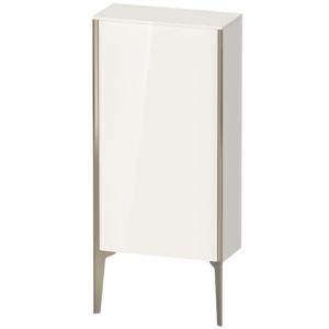 XViu Duravit haute XV1306RB122 50x24x89cm, champagne mat, porte à droite, blanc brillant