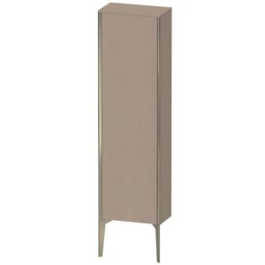XViu Duravit haute XV1315LB175 40x24x133cm, champagne mat, porte à gauche, lin