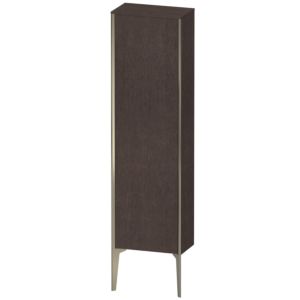 Duravit XViu Halbhochschrank XV1315RB172 40x24x133cm, champagner matt, Tür rechts, eiche dunkel gebürstet