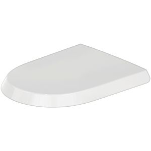 Abattant de toilette Duravit Collection One 0026890000, à recouvrement, blanc brillant