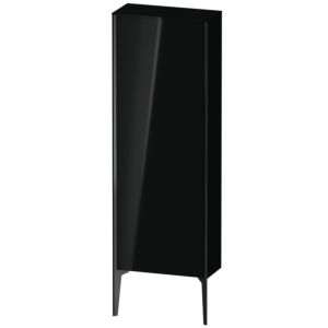 XViu Duravit haute XV1316LB240 50x133x24cm, 2000 , noir mat, butée gauche, noir brillant