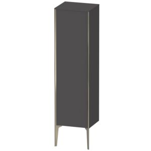 XViu Duravit high cabinet XV1325RB149 40x36x133cm, matt champagne, door on the right, matt graphite