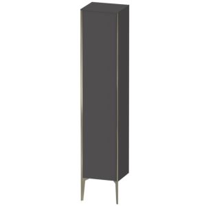 Duravit XViu Hochschrank XV1335LB149 40x36x177cm, champagner matt, Tür links, graphit matt