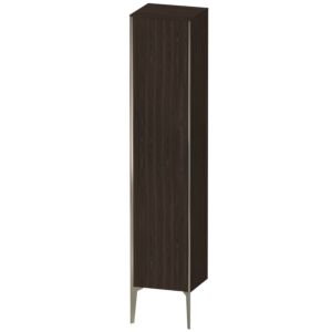 Duravit XViu cabinet XV1335LB169 40x36x177cm, matt champagne, door on the left, brushed walnut