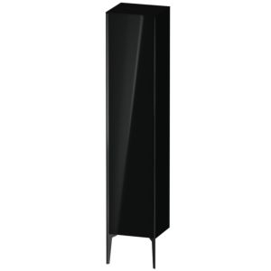 Duravit XViu XV1335LB240 40x36x177cm, noir mat, porte à gauche, noir brillant