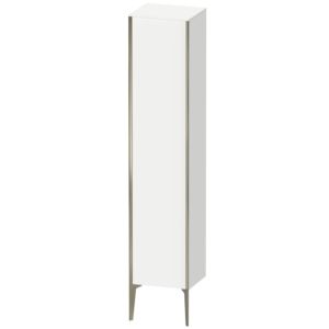 Duravit XViu cabinet XV1335RB118 40x36x177cm, matt champagne, door on the right, matt white