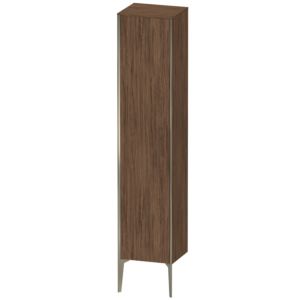 Duravit XViu cabinet XV1335RB121 40x36x177cm, matt champagne, door on the right, dark walnut