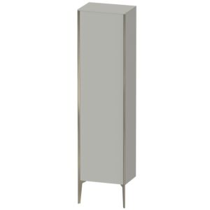 Duravit XViu cabinet XV1336LB107 50x36x177cm, matt champagne, door on the left, matt concrete gray