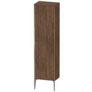 Duravit XViu cabinet XV1336LB121 50x36x177cm, matt champagne, door on the left, dark walnut