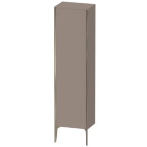 Duravit XViu Hochschrank XV1336LB143 50x36x177cm, champagner matt, Tür links, basalt matt