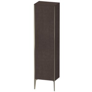 Duravit XViu XV1336LB172 50x36x177cm, champagne mat, porte à gauche, chêne foncé brossé