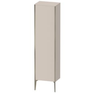 Duravit XViu Hochschrank XV1336LB191 50x36x177cm, champagner matt, Tür links, taupe matt