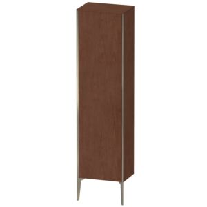 Duravit XViu cabinet XV1336RB113 50x36x177cm, matt champagne, door on the right, American walnut