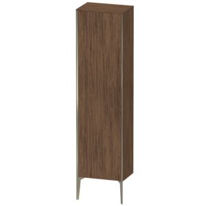 Duravit XViu cabinet XV1336RB121 50x36x177cm, matt champagne, door on the right, dark walnut