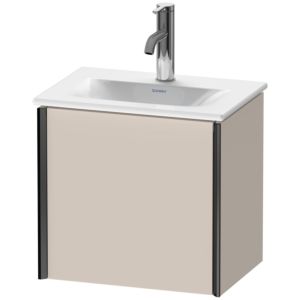 XViu Duravit vasque XV4030LB291 43x31x39,7cm, 2000 , noir mat, gauche, taupe mat