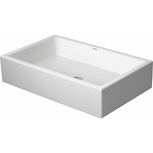 Duravit Vero Air Aufsatzwaschtisch 23516000001 weiss wondergliss, 60x38cm, ohne Hahnlochbank