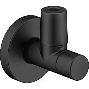 Duravit d&#39;équerre design match0 UV1690000646 avec rosace, noir mat
