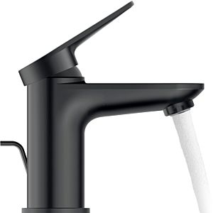 Duravit S Wave washbasin mixer WA1010001046 projection 95mm, with pop-up waste set, matt black