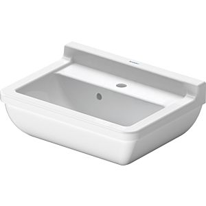 Duravit Starck 3 Waschtisch 0300500000 50 x 36 cm, weiss, mit Überlauf und Hahnloch