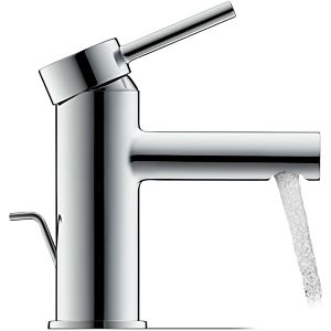 Duravit S MinusFlow Circle Waschtischarmatur CE1012001010 mit Zugstangen-Ablaufgarnitur, Ausladung 100mm, chrom Hochglanz