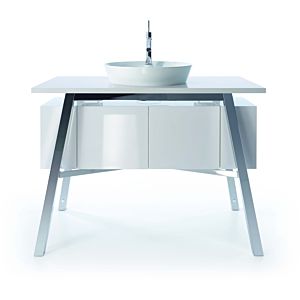 Duravit Cape Cod washbasin 2328483200 Ø 48 cm, with tap hole, without overflow, with tap island, Weiß Seidenmatt