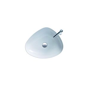 Duravit Cape Cod Aufsatzwaschtisch 2339502600 weiß/weiß seidenmatt, 50x40,5cm, ohne Überlauf
