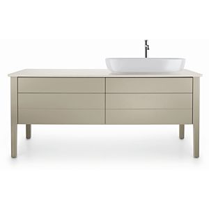 Duravit Luv Aufsatzwaschtisch 0379800000 weiss, 80x40cm, geschliffen