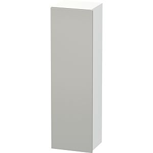 Duravit DuraStyle DS1219L0718 40x36x140cm, porte à gauche, gris béton / blanc mat