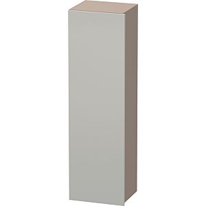 Duravit DuraStyle DS1219L0743 40x36x140cm, porte à gauche, gris béton / basalte mat