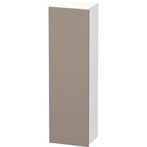 Duravit DuraStyle cabinet DS1219L4318 40x36x140cm, door on the left, basalt matt / white matt