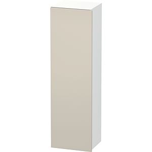 Duravit DuraStyle cabinet DS1219R9118 40x36x140cm, door on the right, taupe / matt white