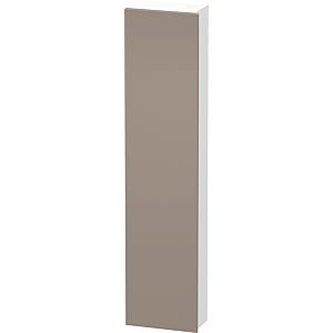 Duravit DuraStyle cabinet DS1228L4318 40x24x180cm, door on the left, basalt matt / white matt