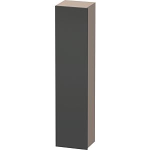 Duravit DuraStyle cabinet DS1229R4943 40x36x180cm, door on the right, matt graphite / matt basalt